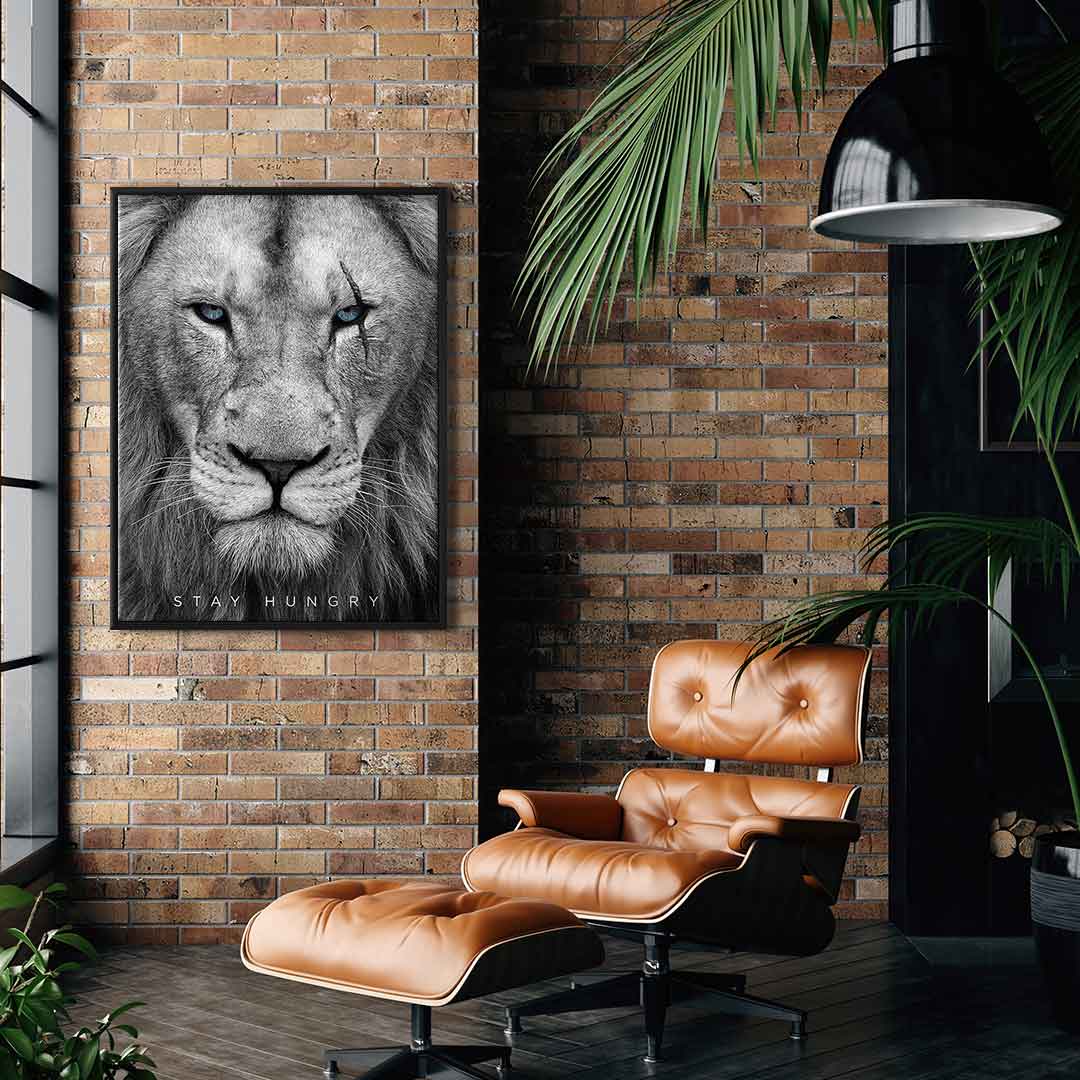 Hungry Lion