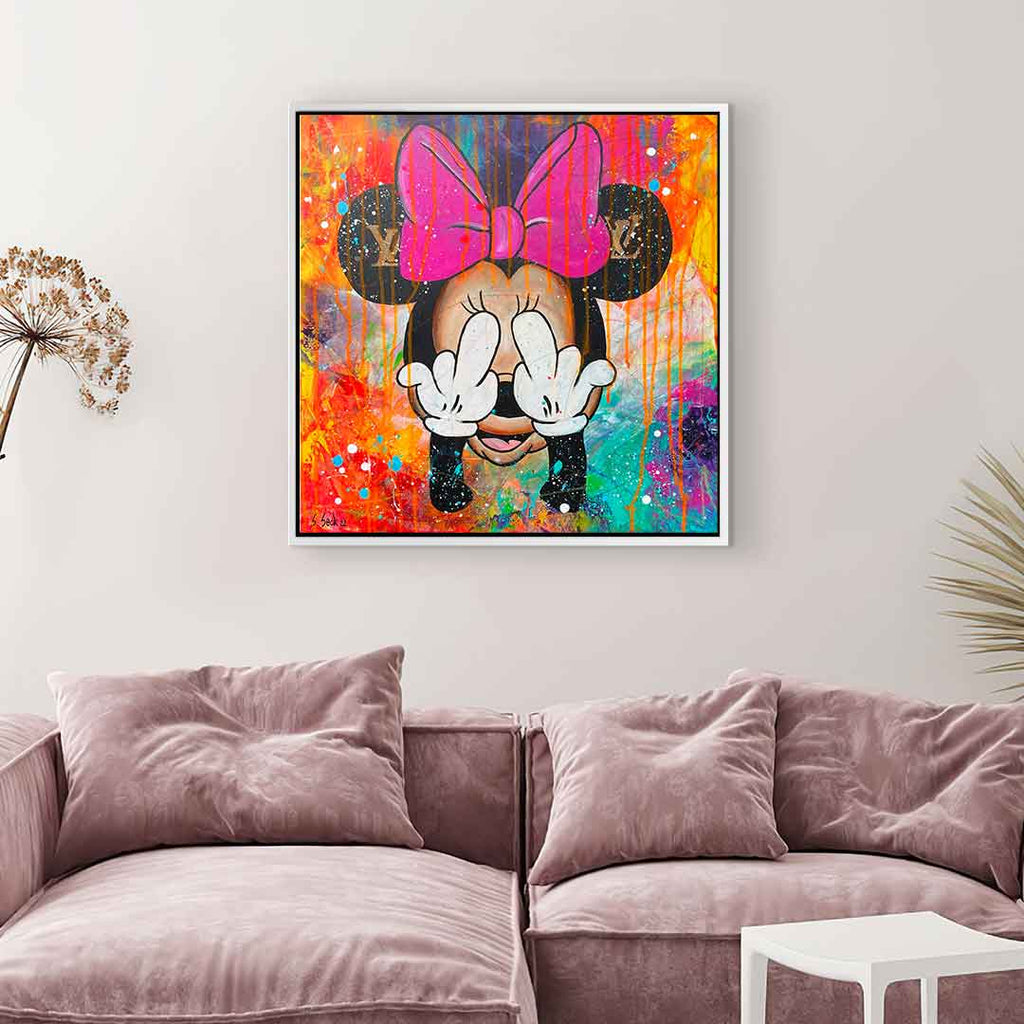 Minnie in Neon