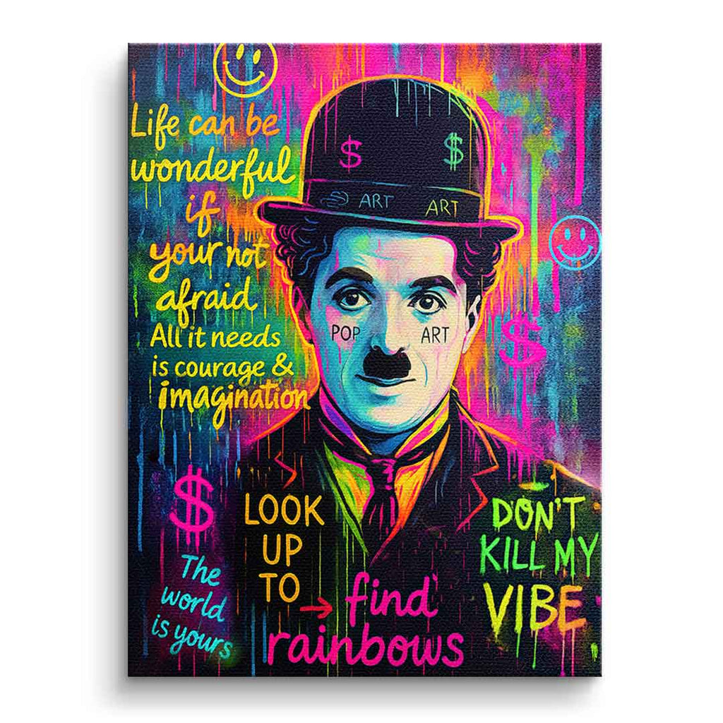Chaplin in Neon