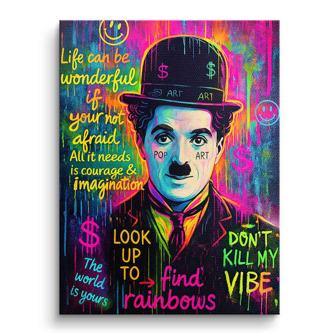 Chaplin in Neon
