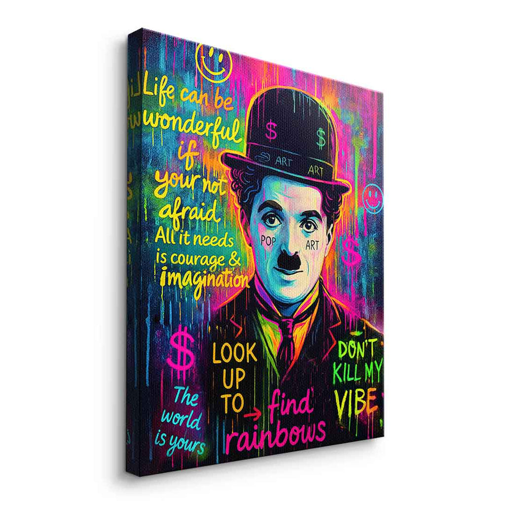 Chaplin in Neon