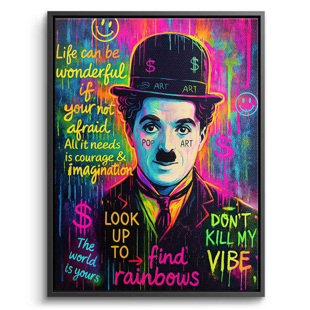 Chaplin in Neon