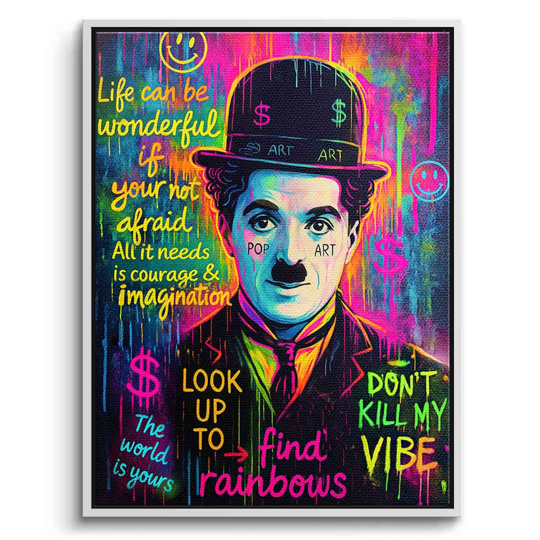 Chaplin in Neon