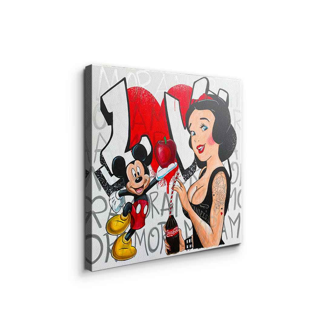 Mickey's Red Apple