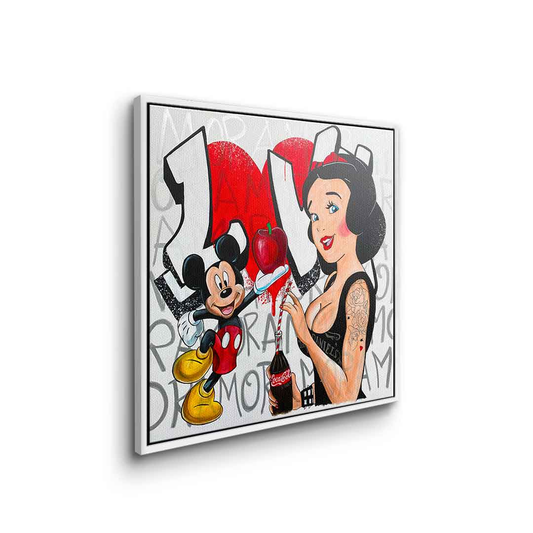 Mickey's Red Apple