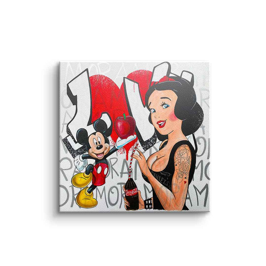Mickey's Red Apple
