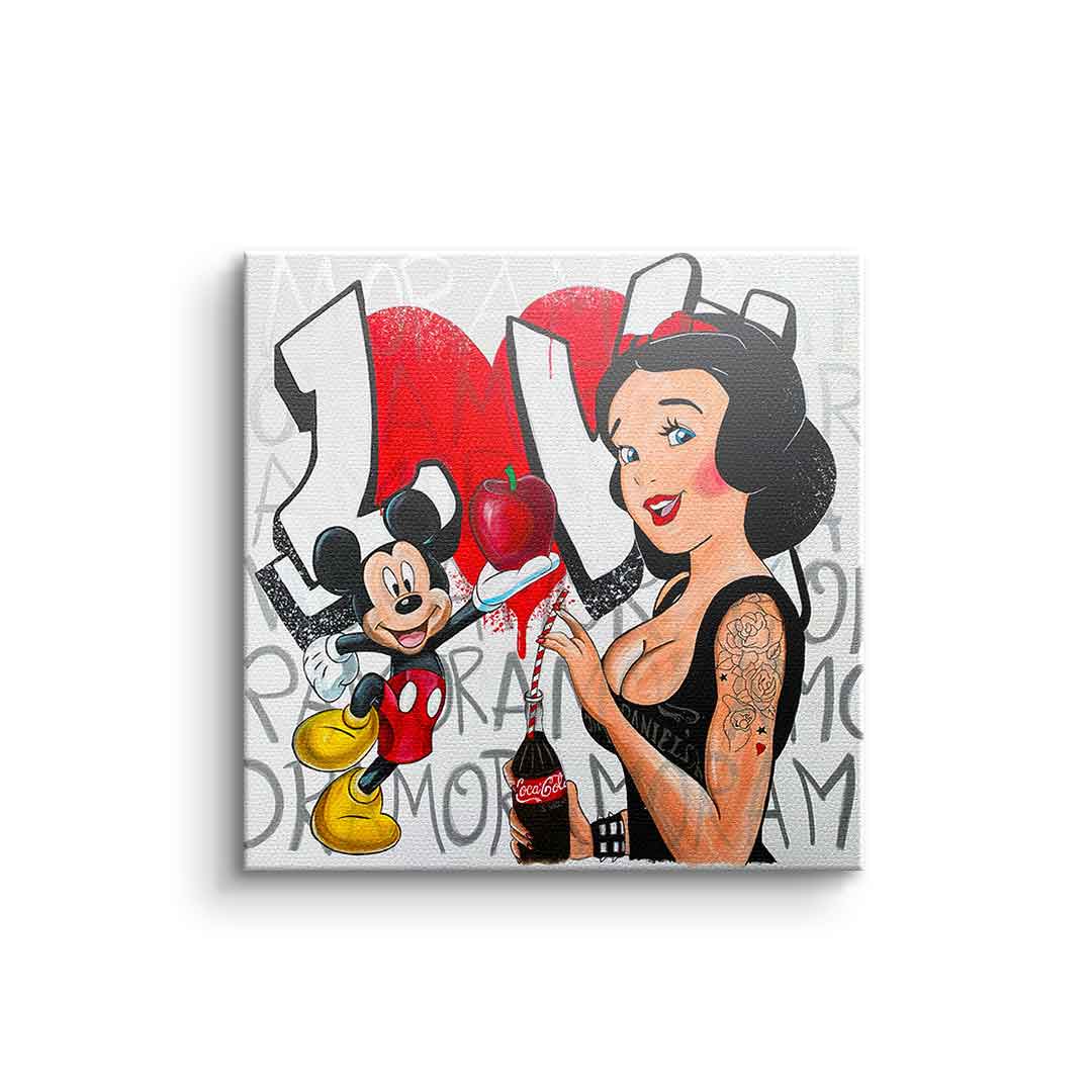 Mickey's Red Apple
