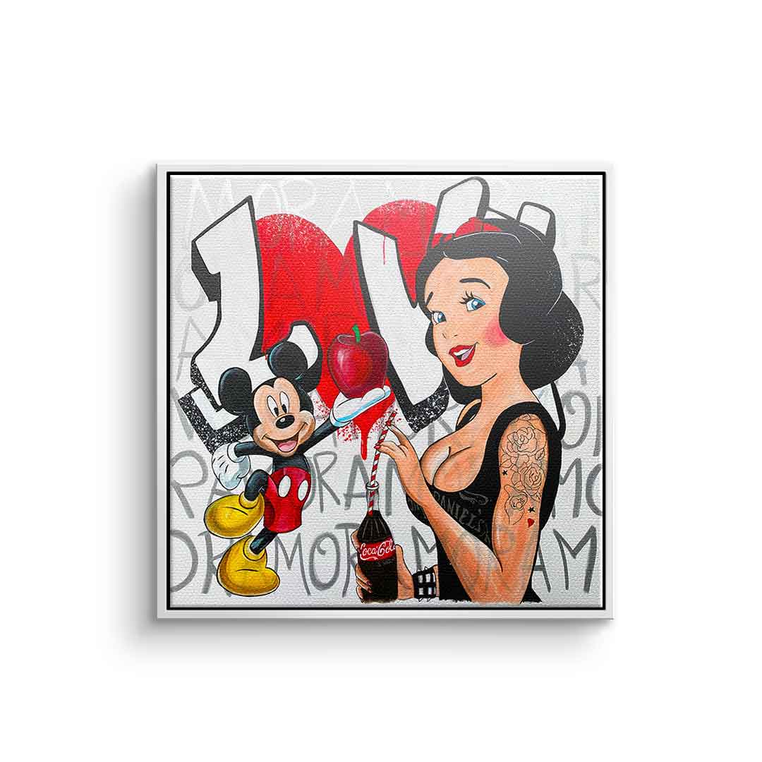 Mickey's Red Apple