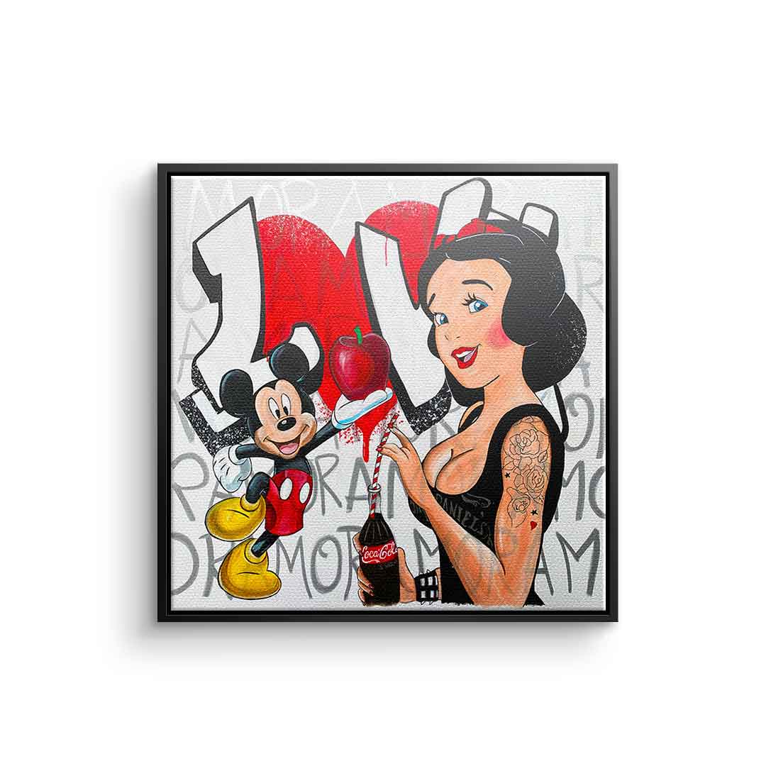 Mickey's Red Apple