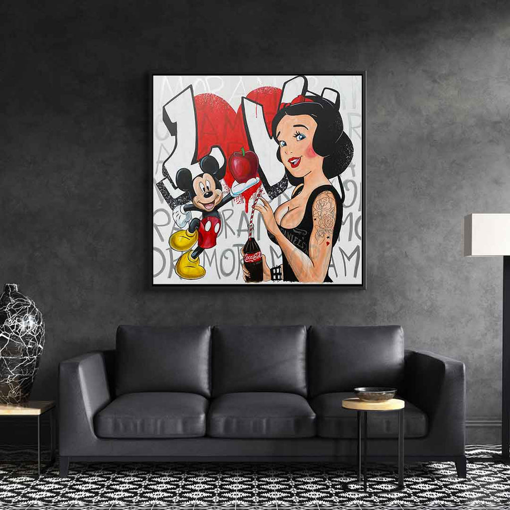 Mickey's Red Apple