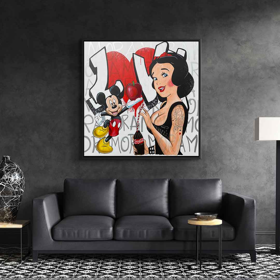 Mickey's Red Apple