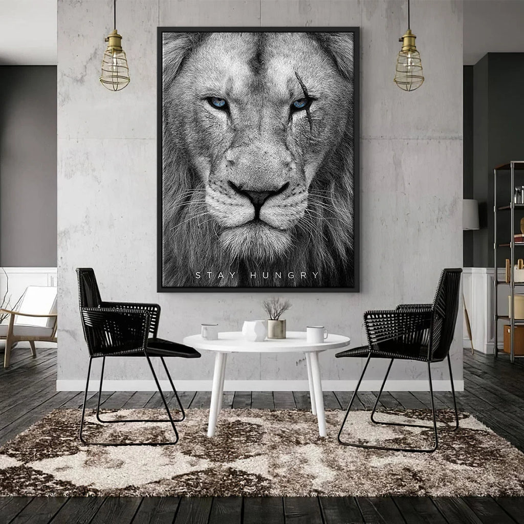 Hungry Lion